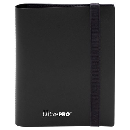 ULTRA PRO 4 Pocket Eclipse Binder, Jet Black ULP15376